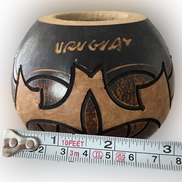 calabash mate curved handmade - Picture 6 of 9